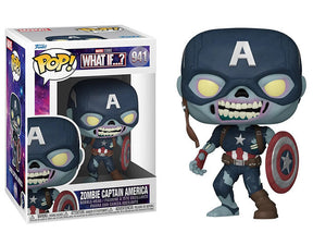 Funko Pop! Marvel What If? - Zombie Captain America #941 - Sweets and Geeks