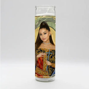 Ariana Grande Candle - Sweets and Geeks