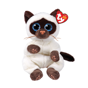 Ty Beanie Belly - Miso - Siamese Cat 8" - Sweets and Geeks