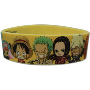 One Piece Crew PVC Wristband - Sweets and Geeks