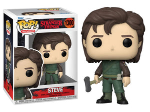 Funko Pop! Television: Stranger Things - Steve (Hunter Outfit) #1300 - Sweets and Geeks