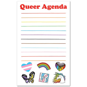 Queer Agenda Notebook - Sweets and Geeks