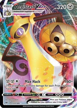 Aegislash VMAX SWSH04: Vivid Voltage # 127/185 - Sweets and Geeks