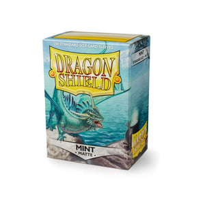 Dragon Shield Matte Sleeves 100ct - Mint - Sweets and Geeks
