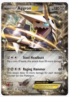 Aggron EX XY - Primal Clash # 93/160 - Sweets and Geeks