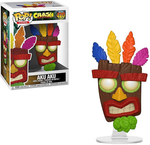 Funko Pop! Games: Crash Bandicoot - Aku Aku #420 - Sweets and Geeks