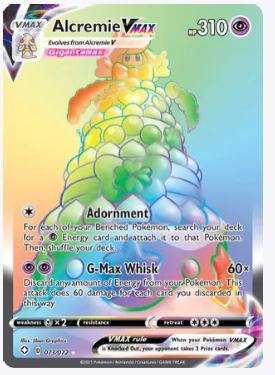Alcremie VMAX (Secret) Shining Fates # 073/072 - Sweets and Geeks