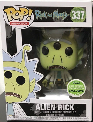 Funko Pop Animation: Rick and Morty - Alien Rick (2018 Spring Convention) #337 - Sweets and Geeks