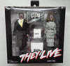 NECA: They Live - Male & Female Alien 2 Pack Retro Action Figure Set - Sweets and Geeks