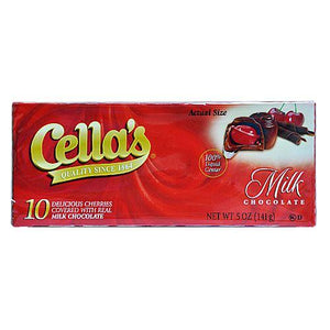 Cella's Milk Chocolate Cherries 5oz. Box - Sweets and Geeks