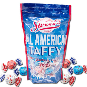 Sweet's Salt Water Taffy All American 12oz Bag - Sweets and Geeks