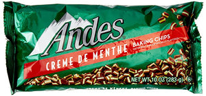 Andes Mints Baking Chips 10oz Bag - Sweets and Geeks
