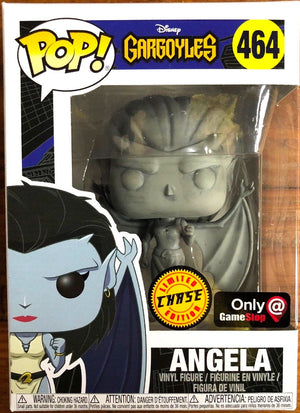Funko Pop! Disney: Gargoyles - Angela (Stone) (Chase) (Game Stop Exclusive) #464 - Sweets and Geeks