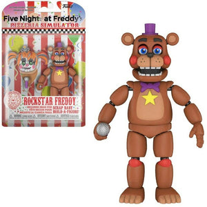 Five Nights at Freddy's - Rockstar Freddy Action Figure - Sweets and Geeks