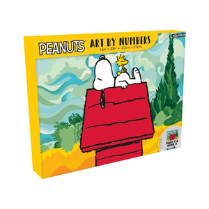 Peanuts Snoopy Chill Art by Numbers - Sweets and Geeks