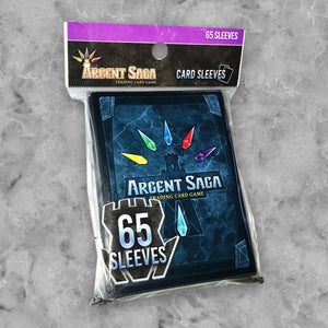 Argent Saga Sleeves: Official Card Back - Sweets and Geeks