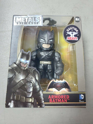 Batman vs. Superman League 4" Metal DieCast Armored Batman M4 Collectable Figure - Sweets and Geeks