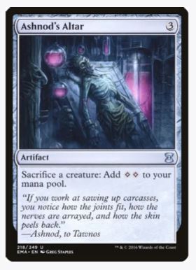 Ashnod's Altar - Eternal Masters - #218/249 - Sweets and Geeks