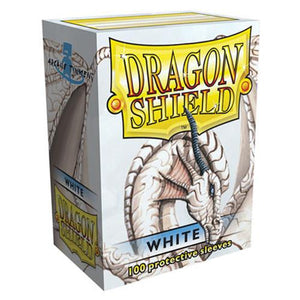 Dragon Shield Classic Sleeves 100ct - White - Sweets and Geeks