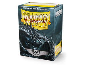 Dragon Shield Matte Sleeves 100ct - Slate - Sweets and Geeks