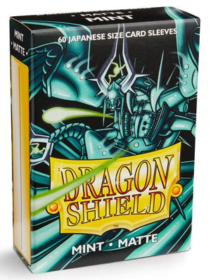 Dragon Shield Small Matte Sleeves - Mint - Sweets and Geeks
