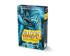 Dragon Shield Small Matte Sleeves - Petrol - Sweets and Geeks