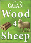 Catan Wood 4 Sheep - Sweets and Geeks
