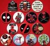 Deadpool Button Collection - Sweets and Geeks