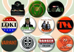 Loki Button Assortment - Sweets and Geeks