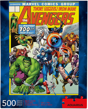 Marvel Avengers Cover 500pc Puzzle - Sweets and Geeks