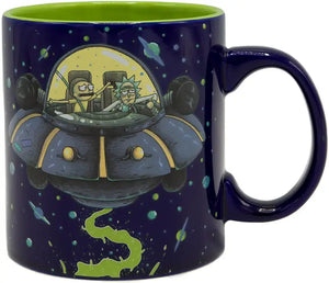 Rick and Morty Spaceship Googus Mug - Sweets and Geeks