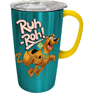 Scooby Doo Stainless Steel Travel Mug - Sweets and Geeks