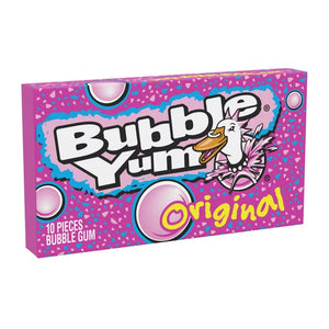 Bubble Yum Original Gum 10 Pack 0.2oz - Sweets and Geeks