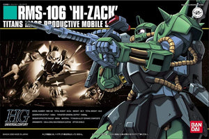 Mobile Suit Zeta Gundam HGUC RMS-106 Hi-Zack 1/144 Scale Model Kit - Sweets and Geeks