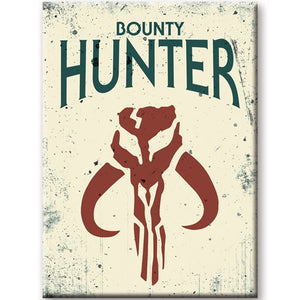 Star Wars The Mandalorian Bounty Hunter Flat Magnet - Sweets and Geeks