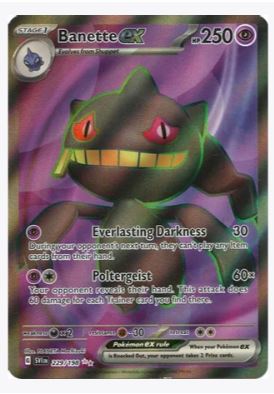 Banette ex (Full Art) SV01: Scarlet & Violet Base Set # 229/198 - Sweets and Geeks