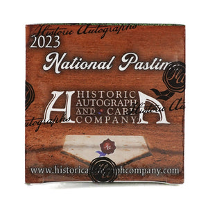 2023 Historic Autographs National Pastime Baseball Box - Sweets and Geeks