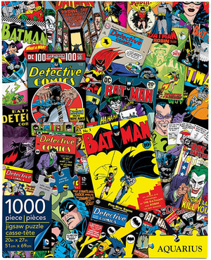DC Batman Collage 1,000pc Puzzle - Sweets and Geeks
