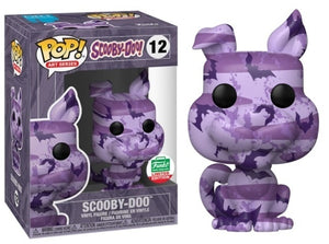 Funko Pop! Art Series: Scooby-Doo! - Scooby-Doo (Purple Bats) (Funko Shop) #12 - Sweets and Geeks