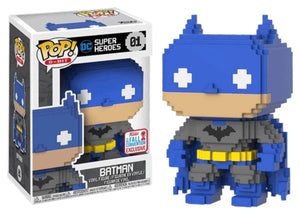 Funko Pop 8-Bit: DC Super Heroes - Batman (2017 Fall Convention) #01 - Sweets and Geeks