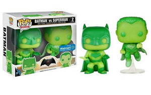 Funko Pop Heroes: Batman vs. Superman - Batman vs. Superman (Dawn of Justice)(Glow in Dark) Walmart Exclusive 2 Pack - Sweets and Geeks