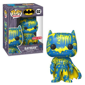 Funko Pop Art Series: Batman - Batman (Blue and Yellow) Target Exclusive #02 - Sweets and Geeks