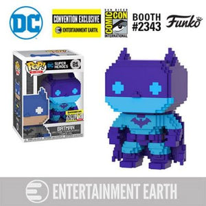 Funko Pop 8-Bit: DC Super Heroes - Batman (Purple & Blue) (EE Exclusive) #01 - Sweets and Geeks