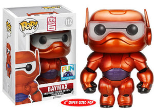 Funko Pop Disney: Big Hero 6 - Baymax (Armored) (6 inch) (Fun Exclusive) #112 - Sweets and Geeks