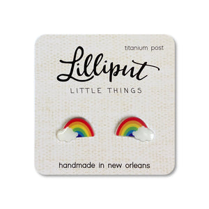 Rainbow Earrings - Sweets and Geeks