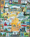 Best of Michigan 1000 Piece Jigsaw Puzzle - Sweets and Geeks