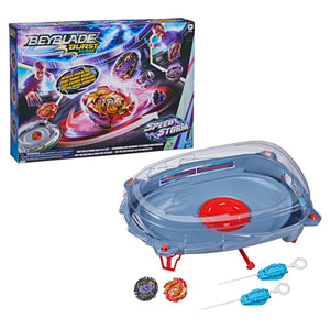 Beyblade Burst Surge Speedstorm Motor Strike Battle Set - Sweets and Geeks