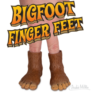 BIGFOOT FINGER FEET - Sweets and Geeks