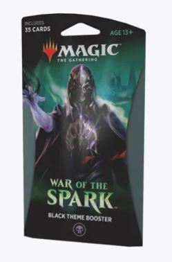Magic the Gathering: War of the Spark - Theme Booster [Black] - Sweets and Geeks