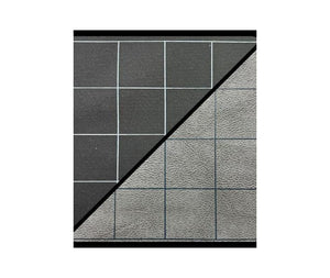 Chessex Battlemat 1 Inch Reversible Black-Grey Squares - Sweets and Geeks
